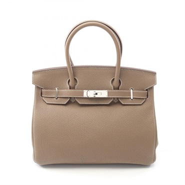 大象灰色 Togo牛革 Birkin 30 柏金包 手提包 Y刻 銀扣【HERMES 愛馬仕】