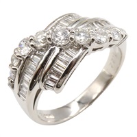 PT900鉑金 鑽石戒指 9.5【JEWELRY 無品牌珠寶】 Diamond 6.7g