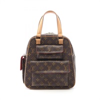 棕色 原花 帆布 Excentri Cite 手提包【LOUIS VUITTON LV 路易威登】 M51161