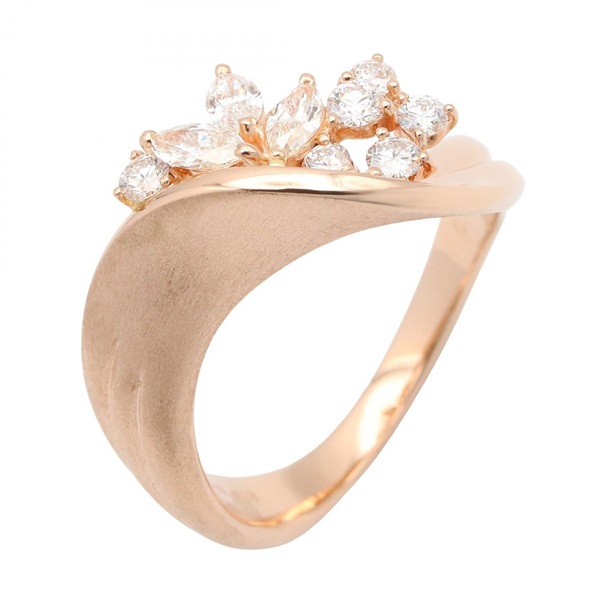 18K黃金 鑽石 戒指 12【JEWELRY 無品牌珠寶】 Diamond 6.7g