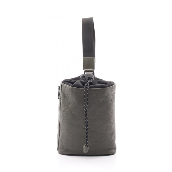 卡其色 全皮 老花 胸口包 斜背包【LOUIS VUITTON LV 路易威登】 M44634