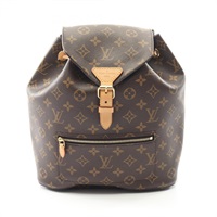 原花 PVC塗層帆布 MONTSOURIS 後背包【LOUIS VUITTON LV 路易威登】 M43431