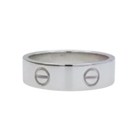 18K白金 戒指 #59【Cartier 卡地亞】 B4084700