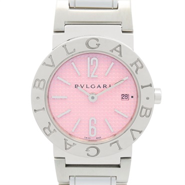 粉色錶盤 不鏽鋼 BVLGARI BVLGARI 腕錶【BVLGARI 寶格麗】 BBL26S