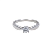 Pt950鉑金 鑽石 Harmony Solitaire 戒指【Tiffany & Co 蒂芬妮】
