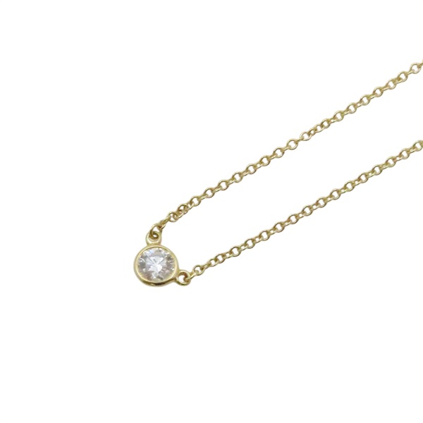 18K黃金 By The Yard 1PD 項鍊【Tiffany & Co 蒂芬妮】
