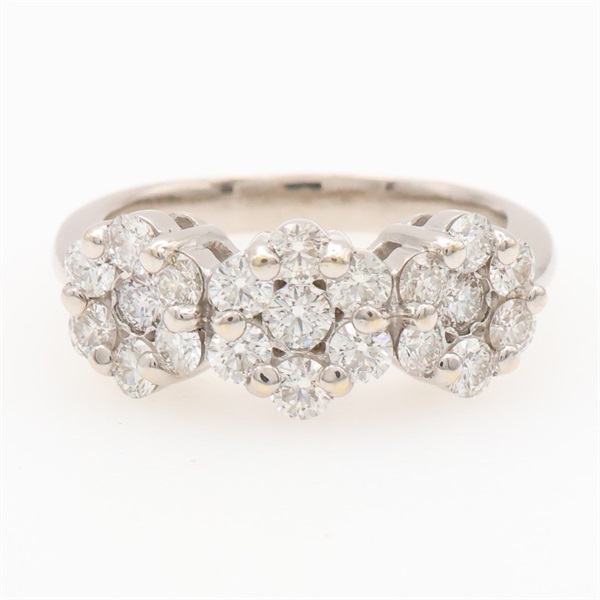 18K白金 鑽石 戒指【JEWELRY 無品牌珠寶】