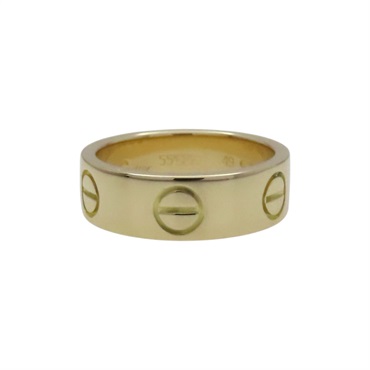 18K黃金 Love 戒指 #49【Cartier 卡地亞】