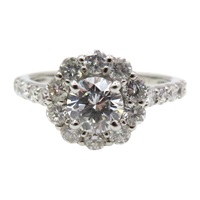 Pt950鉑金 鑽石 戒指【JEWELRY 無品牌珠寶】