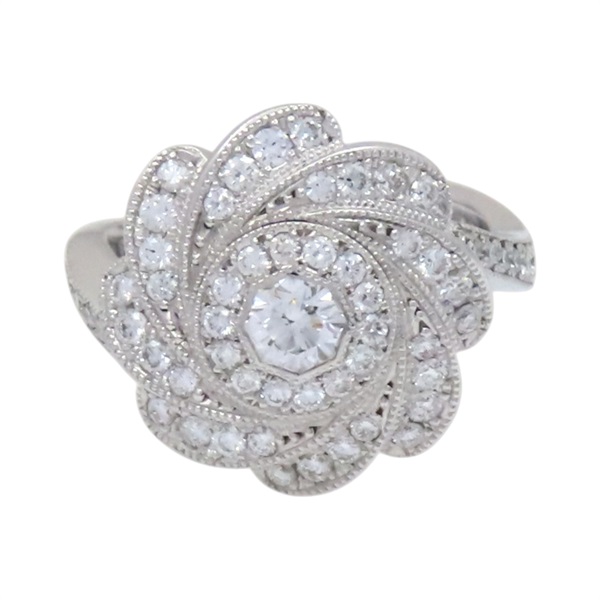 PT900鉑金 鑽石 戒指【JEWELRY 無品牌珠寶】 Diamond 11.0g