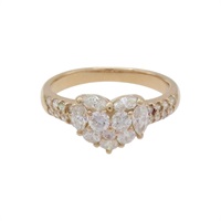 18K玫瑰金 鑽石 戒指【JEWELRY 無品牌珠寶】 Diamond 3.1g