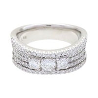 18K白金 鑽石 戒指【JEWELRY 無品牌珠寶】 Diamond 10.5g