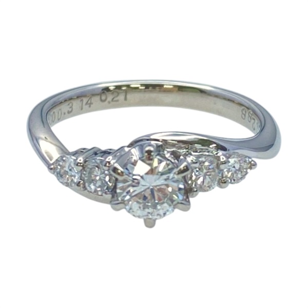 PT900鉑金 鑽石 戒指【JEWELRY 無品牌珠寶】