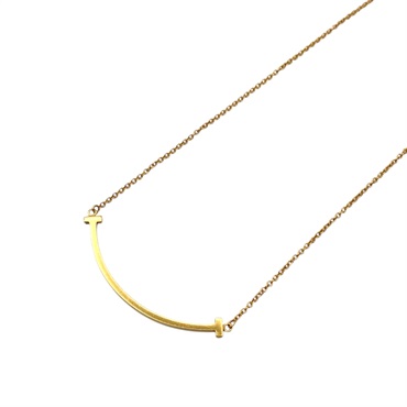 18K黃金 T Smile 項鍊【Tiffany & Co 蒂芬妮】