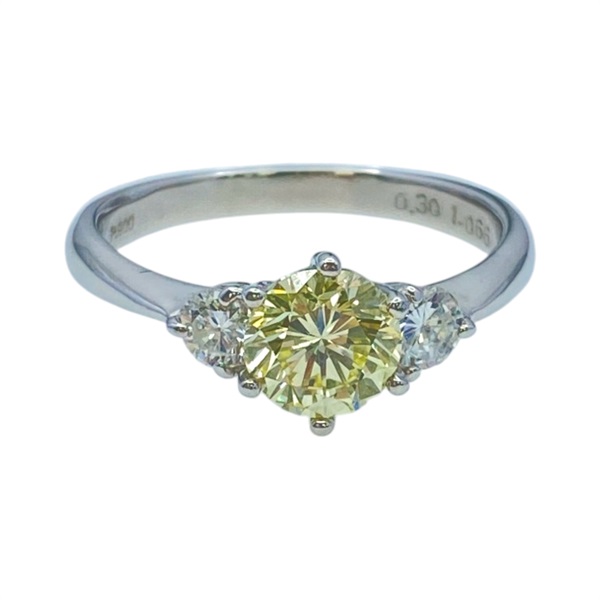 PT900鉑金 鑽石 戒指【JEWELRY 無品牌珠寶】