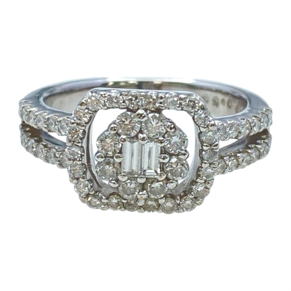 18K白金 鑽石 戒指【JEWELRY 無品牌珠寶】