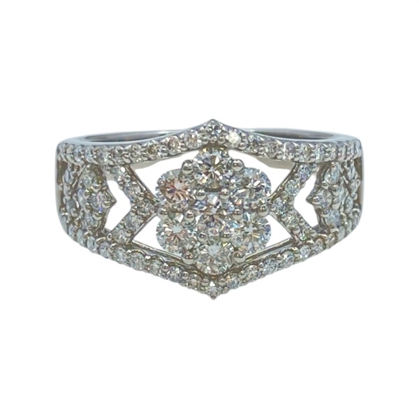 PT900鉑金 鑽石 戒指【JEWELRY 無品牌珠寶】