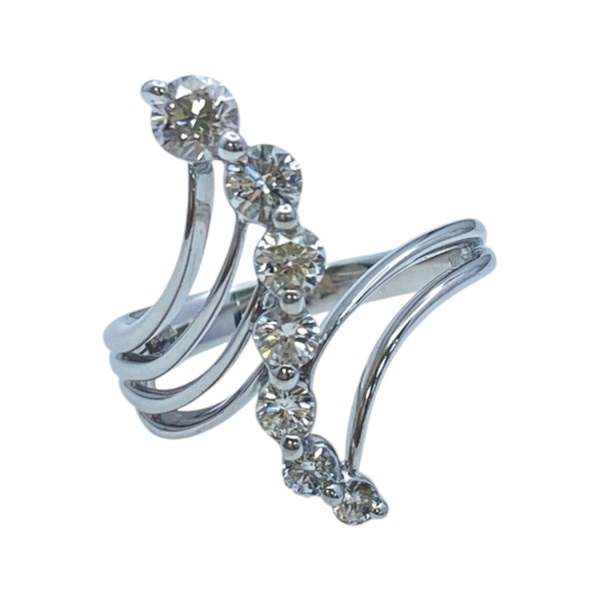 18K白金 鑽石 戒指【JEWELRY 無品牌珠寶】