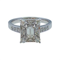 PT900鉑金 鑽石 戒指【JEWELRY 無品牌珠寶】