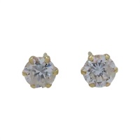 18K黃金 鑽石 耳環【JEWELRY 無品牌珠寶】