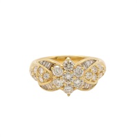 JEWELRY 無品牌珠寶 鑽石 18K黃金戒指 Diamond 6.2g