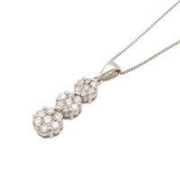 K18白金 鑽石 項鍊【JEWELRY 無品牌珠寶】 Diamond 4.9g