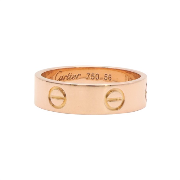 Love 戒指 18K玫瑰金 56【Cartier 卡地亞】 B4084800
