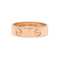 Love 戒指 18K玫瑰金 56【Cartier 卡地亞】 B4084800