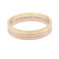 Vendome 戒指 18K 三色三金 64【Cartier 卡地亞】