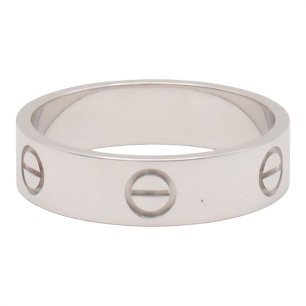Love 戒指 18K白金 51【Cartier 卡地亞】 B4084700