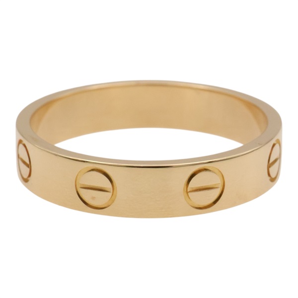 18K黃金 Love 戒指 49【Cartier 卡地亞】