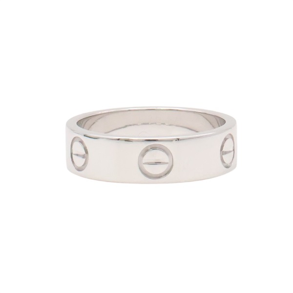 Love 戒指 18K白金 54【Cartier 卡地亞】
