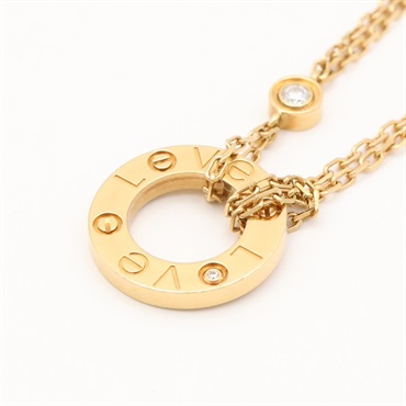 18K黃金 鑽石 Love Circle 手鍊【Cartier 卡地亞】