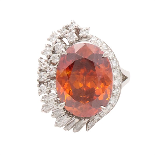 PT900鉑金 鑽石 戒指【JEWELRY 無品牌珠寶】