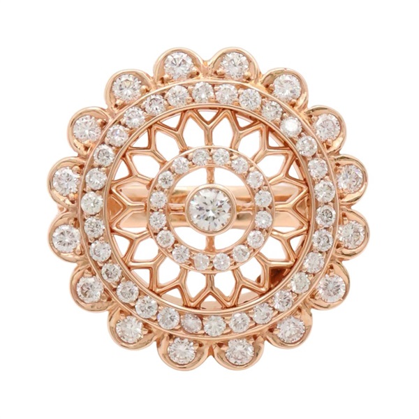 18K玫瑰金 戒指【JEWELRY 無品牌珠寶】 Diamond 11.0g