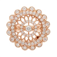 18K玫瑰金 戒指【JEWELRY 無品牌珠寶】 Diamond 11.0g