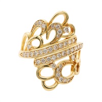 JEWELRY 無品牌珠寶 鑽石 18K黃金戒指 Diamond 5.8g