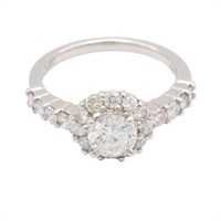 JEWELRY 無品牌珠寶 鑽石 PT900鉑金戒指