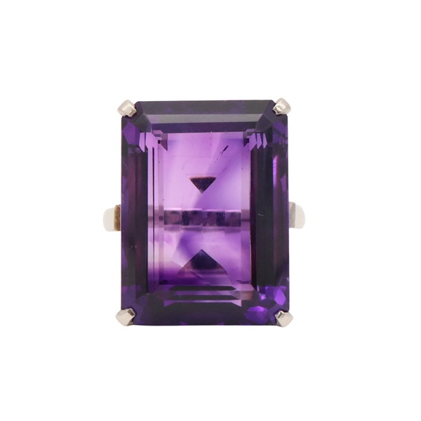 Pm900鉑金 紫水晶 戒指 53【JEWELRY 無品牌珠寶】 Amethyst 12.7g