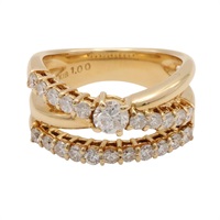 18K黃金 戒指【JEWELRY 無品牌珠寶】 Diamond 7.2g