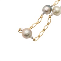 18K黃金 珍珠 項鍊【JEWELRY 無品牌珠寶】
