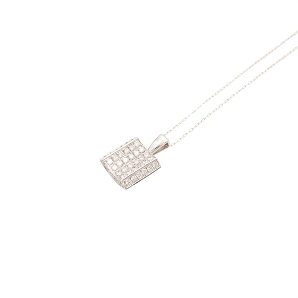 18K白金 酒瓶 鑽石 項鍊【JEWELRY 無品牌珠寶】