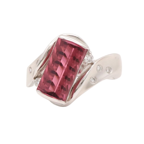 PT900鉑金 碧璽 戒指【JEWELRY 無品牌珠寶】 Tourmaline 9.6g