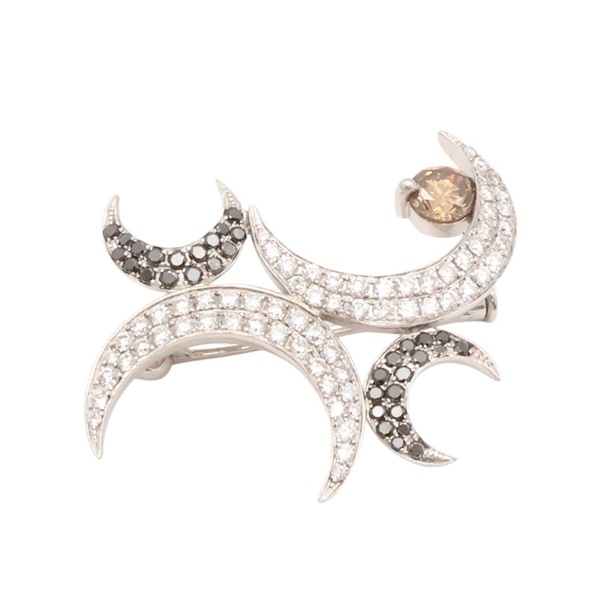 18K白金 鑽石 胸針【JEWELRY 無品牌珠寶】 Diamond 5.2g