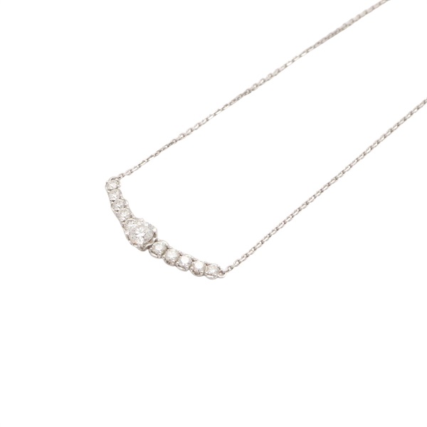 18K白金 鑽石 項鍊【JEWELRY 無品牌珠寶】 Diamond 4.0g