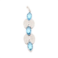 18K白金 鑽石 墜飾【JEWELRY 無品牌珠寶】