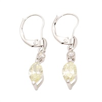 14K白金 PT900柏金 耳環【JEWELRY 無品牌珠寶】 Diamond 3.7g