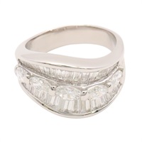 JEWELRY 無品牌珠寶 鑽石 PT900鉑金戒指
