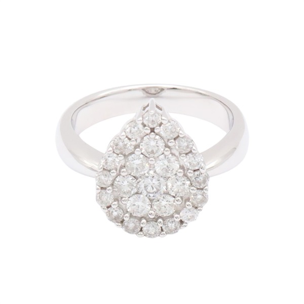 JEWELRY 無品牌珠寶 鑽石 18K白金戒指
