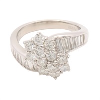 JEWELRY 無品牌珠寶 鑽石 PT900鉑金戒指